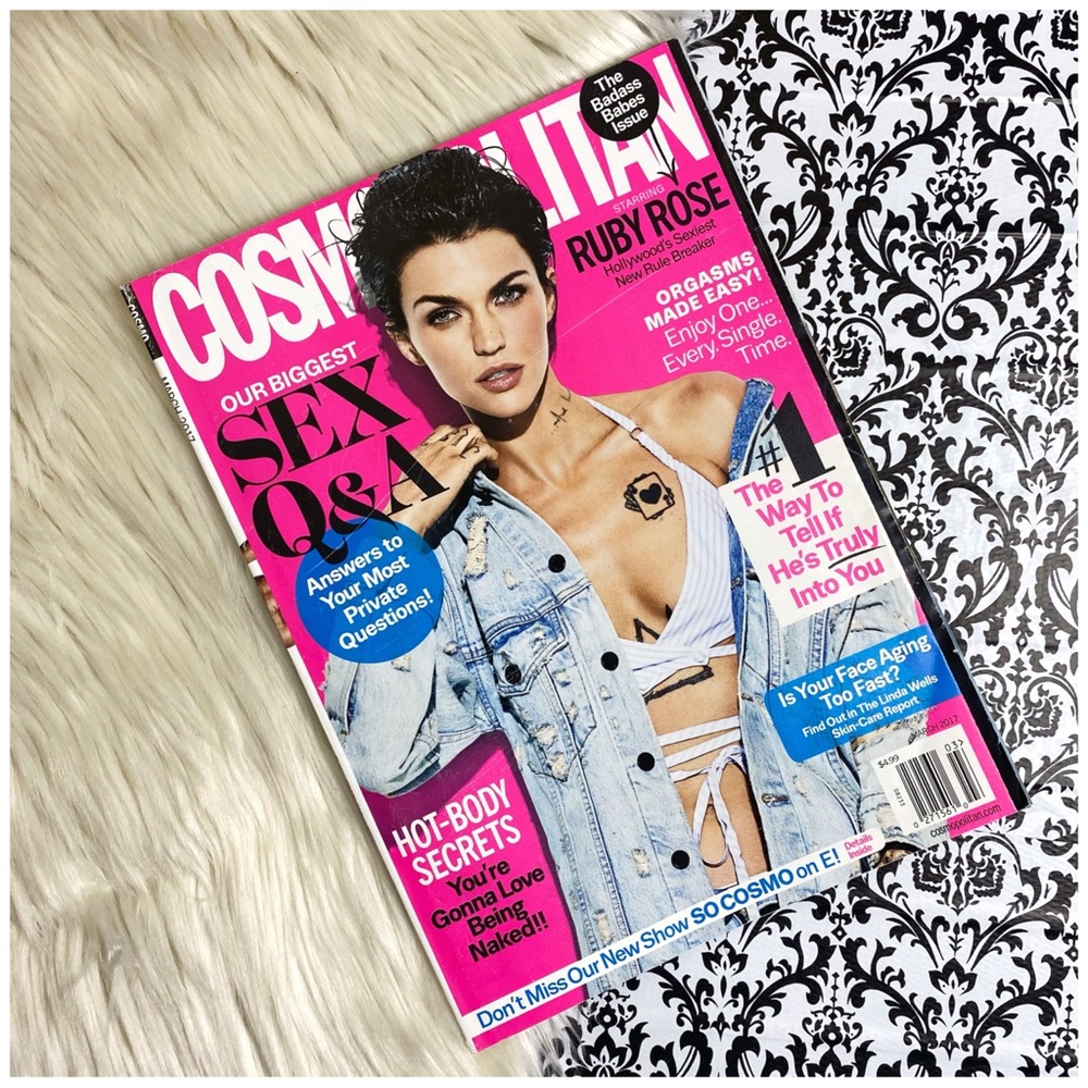 Cosmopolitan : March 2017 : ‘Ruby Rose’ edition cosmo magazine